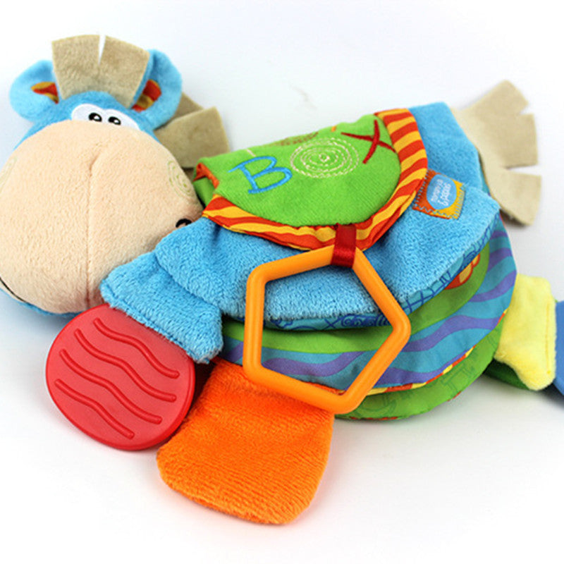 Baby Multifunctional Toy Cloth Book Tooth Tape Sound Paper