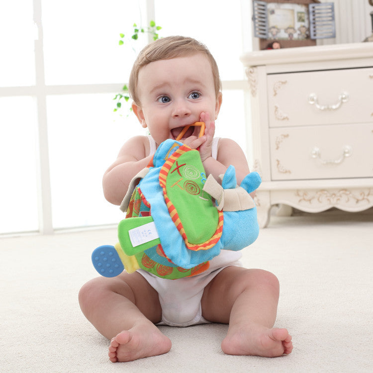 Baby Multifunctional Toy Cloth Book Tooth Tape Sound Paper