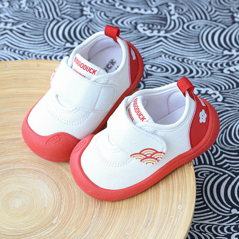 Baby Toddler Shoes, Soft-soled Cotton Cloth, Female Baby Shoes