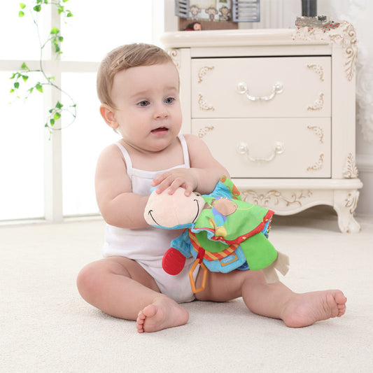 Baby Multifunctional Toy Cloth Book Tooth Tape Sound Paper
