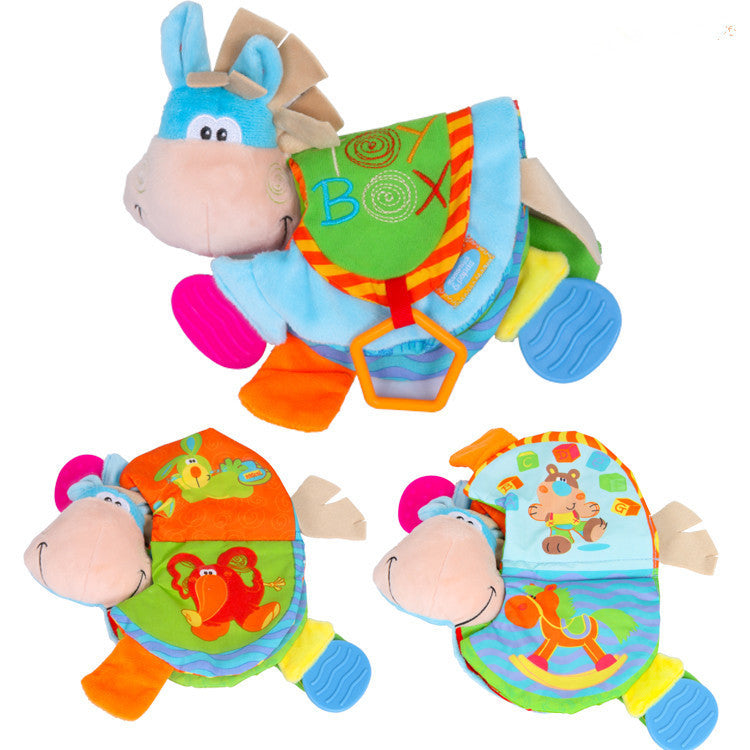 Baby Multifunctional Toy Cloth Book Tooth Tape Sound Paper