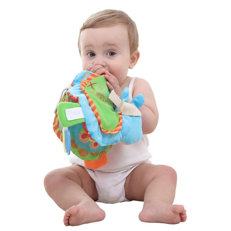 Baby Multifunctional Toy Cloth Book Tooth Tape Sound Paper
