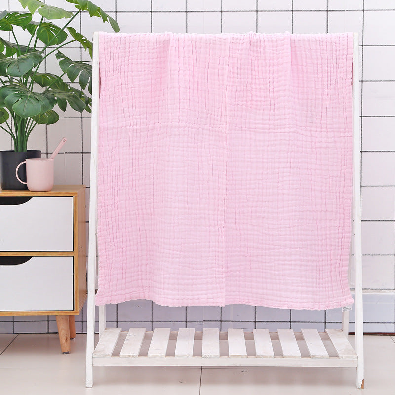 Baby Bath Towel With Six-layer Seersucker Quilt Soft